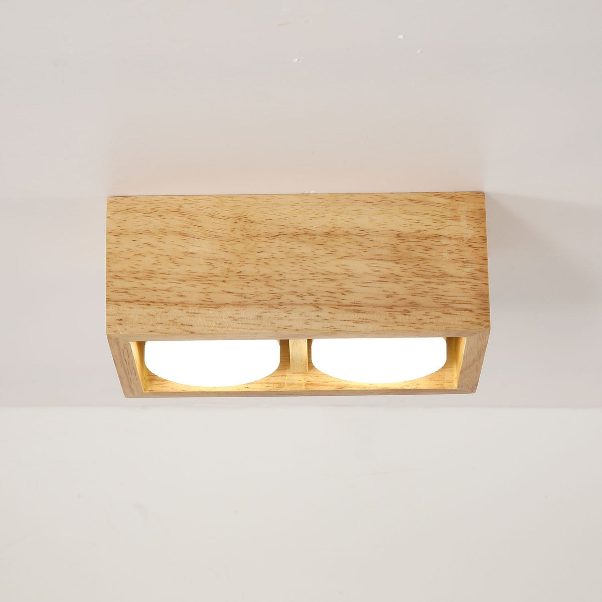 Eliza Minimalistisch Hout Plafondlamp