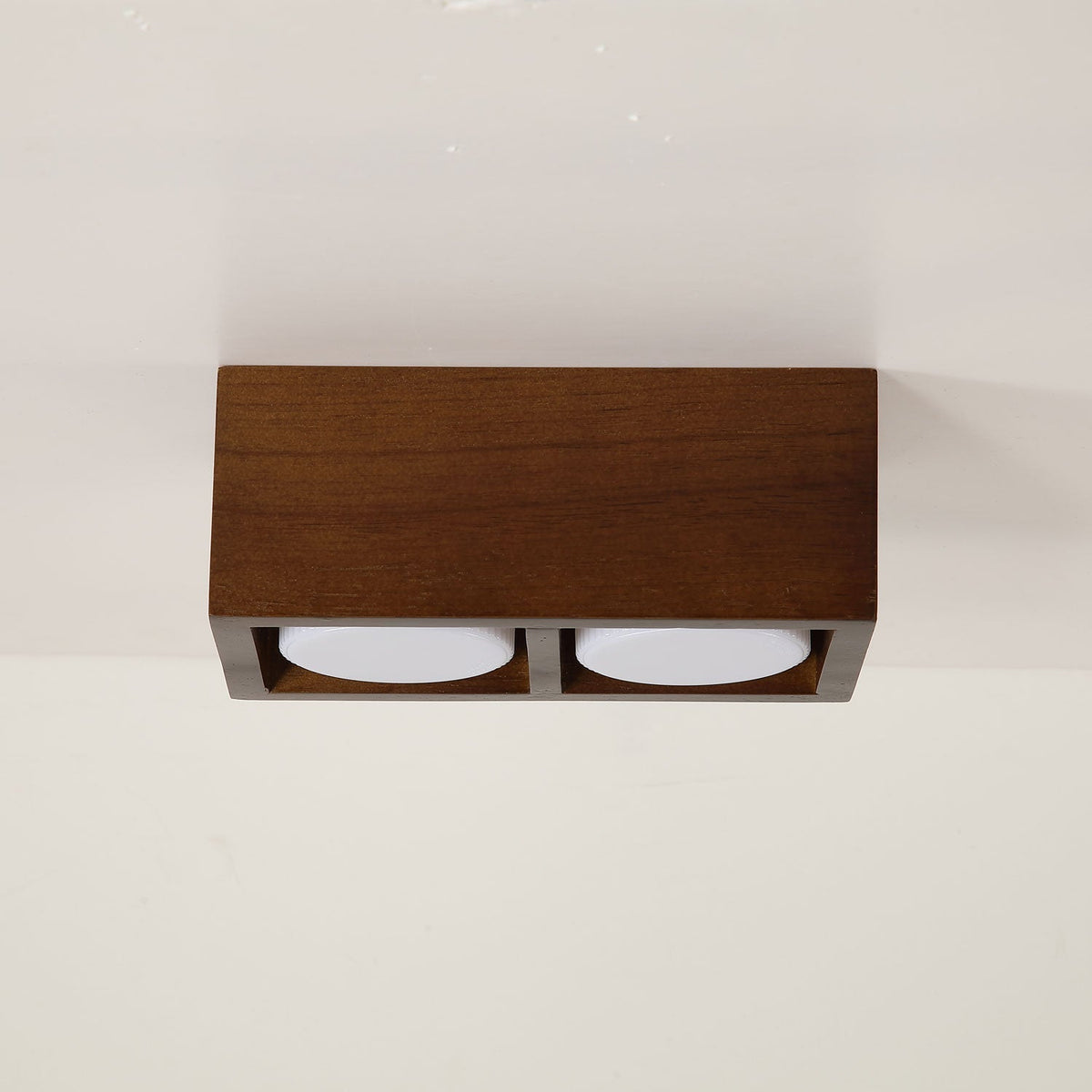 Eliza Minimalistisch Hout Plafondlamp