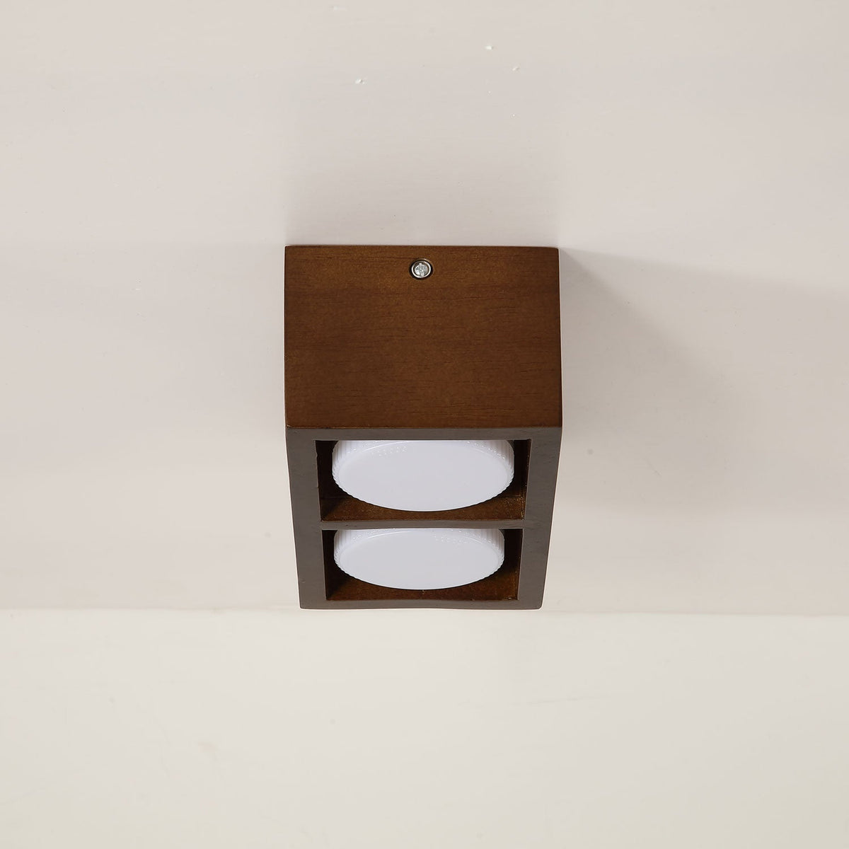 Eliza Minimalistisch Hout Plafondlamp