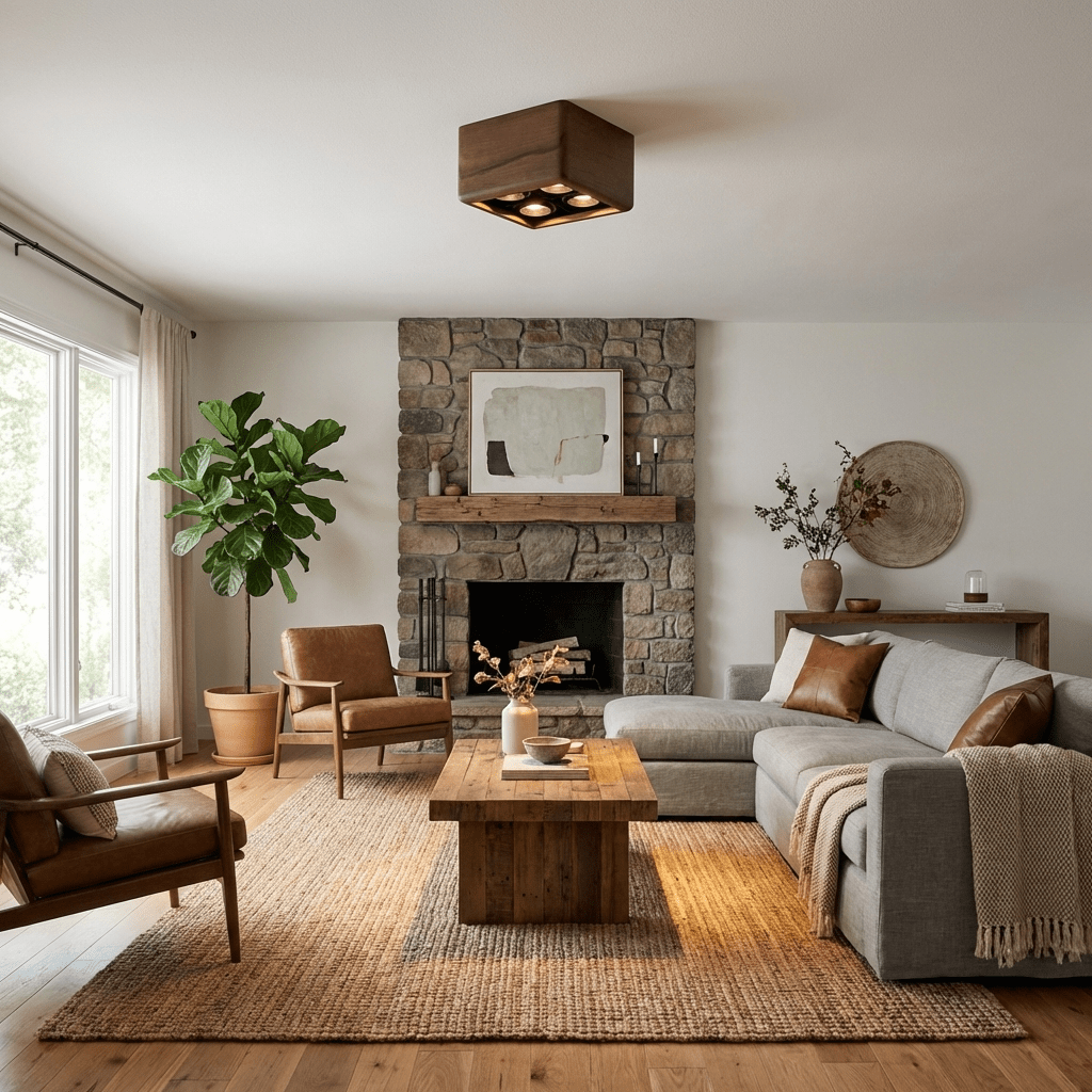 Cubora Houten Plafondspot