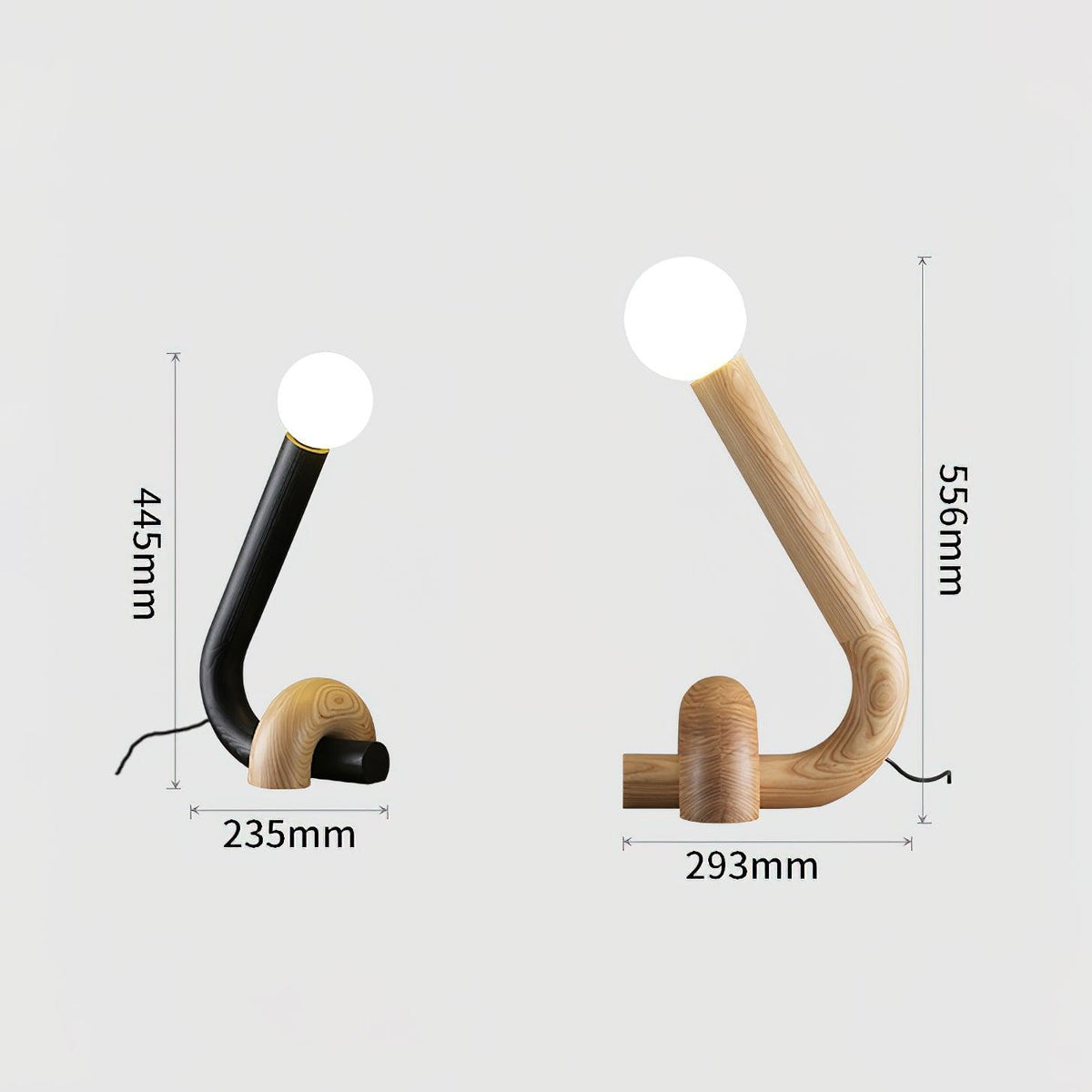 Arcus Fashion Hout tafellamp