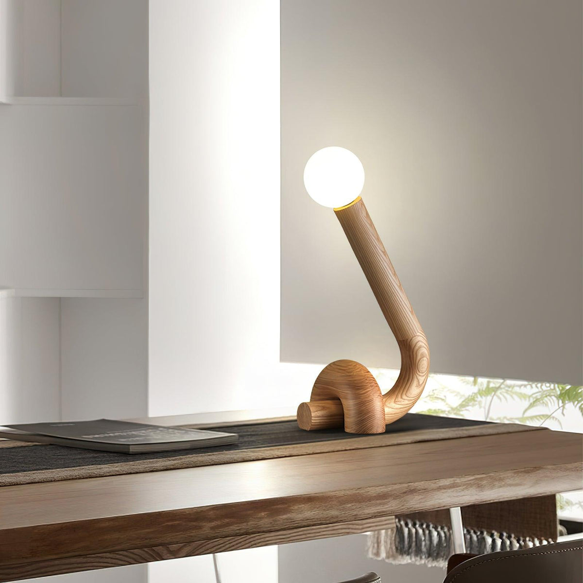Arcus Fashion Hout tafellamp