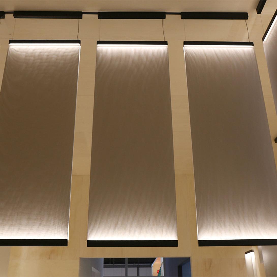 Emlin minimalistisch hanglamp met stoffen kap