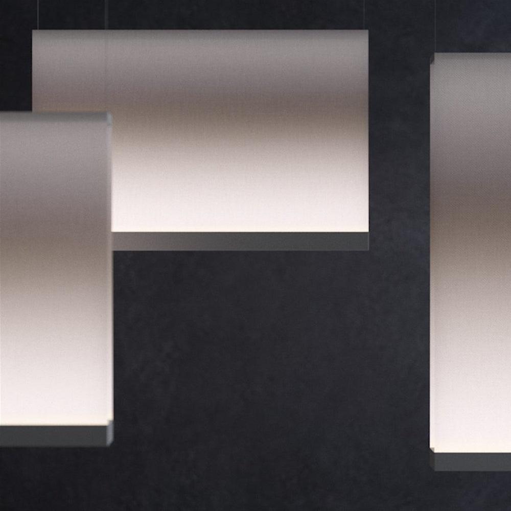 Emlin minimalistisch hanglamp met stoffen kap