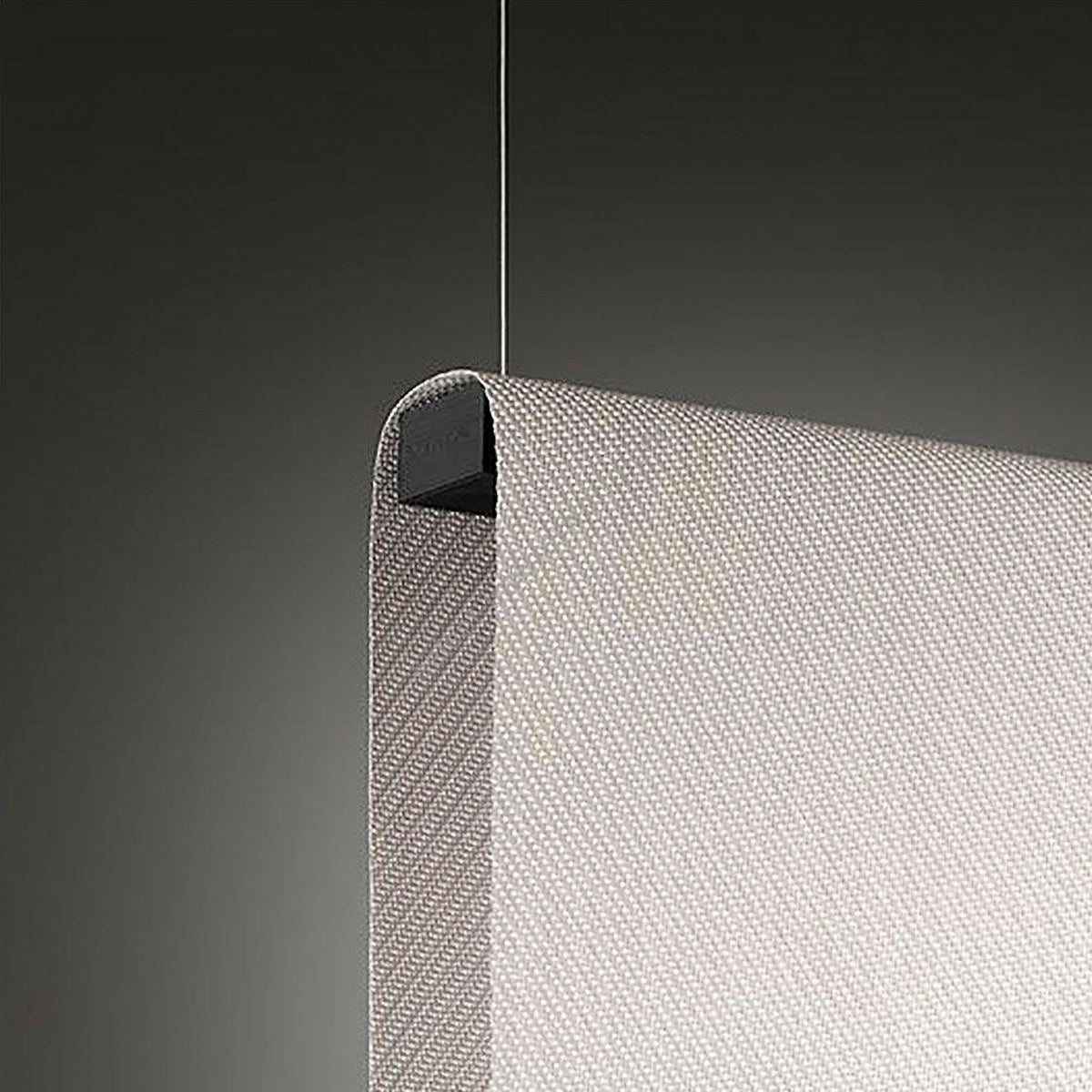 Emlin minimalistisch hanglamp met stoffen kap