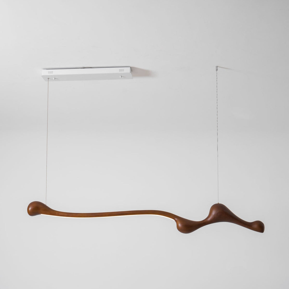 Alenor Hout Retro hanglamp