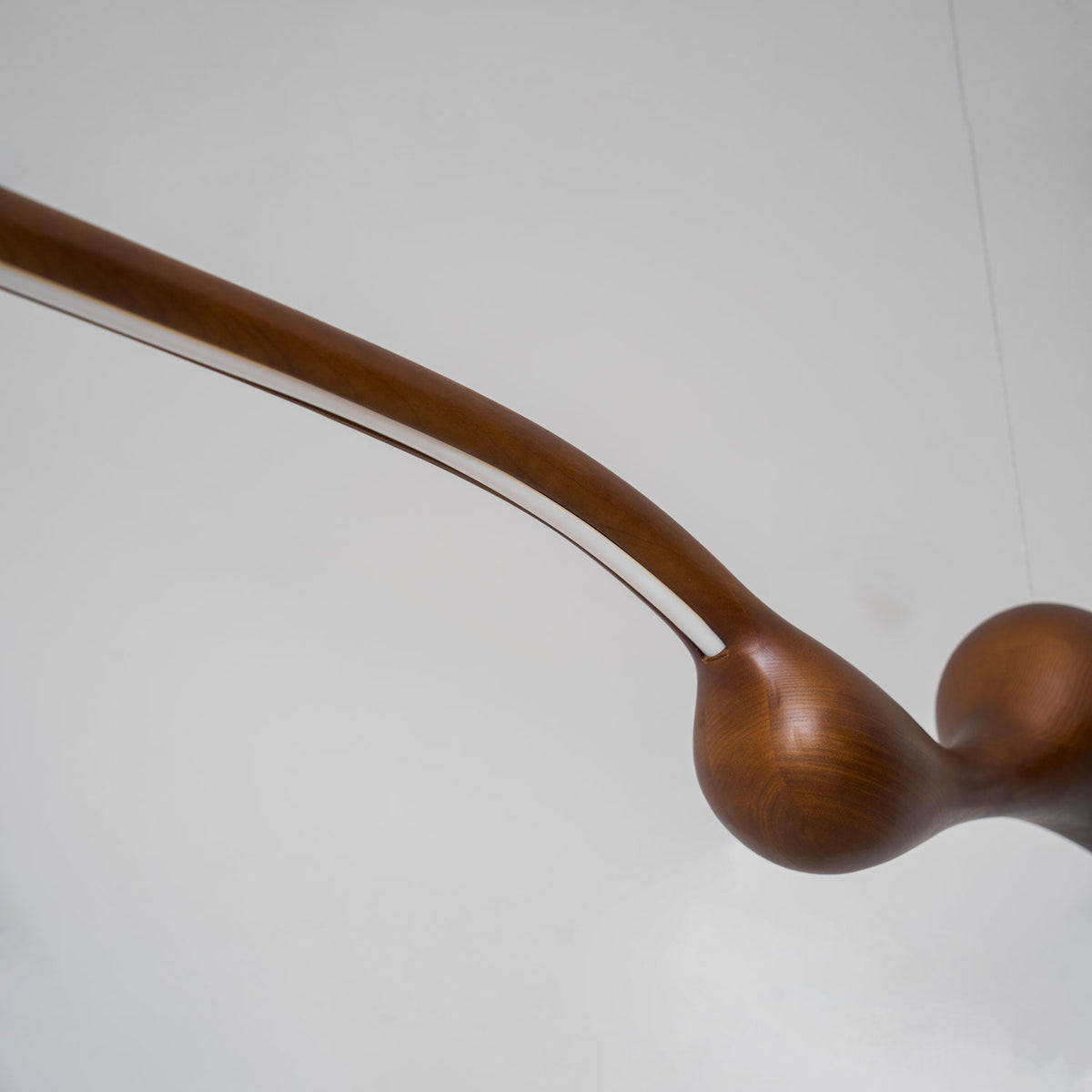 Alenor Hout Retro hanglamp