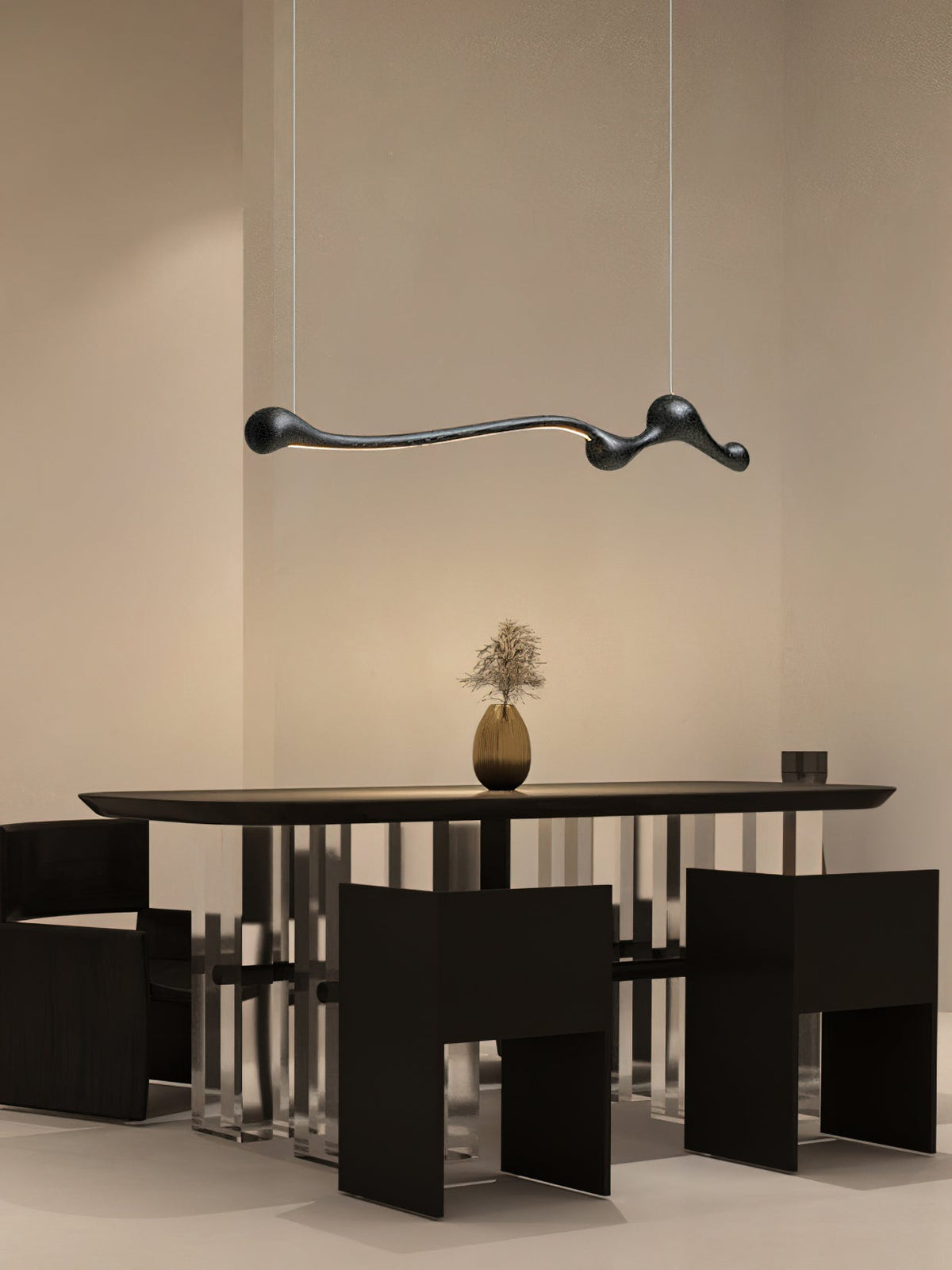 Alenor Hout Retro hanglamp