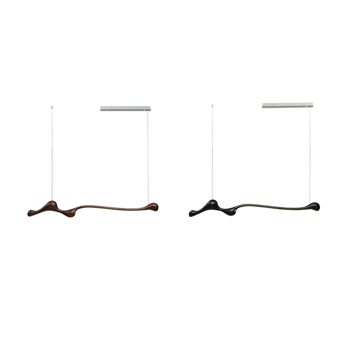Alenor Hout Retro hanglamp
