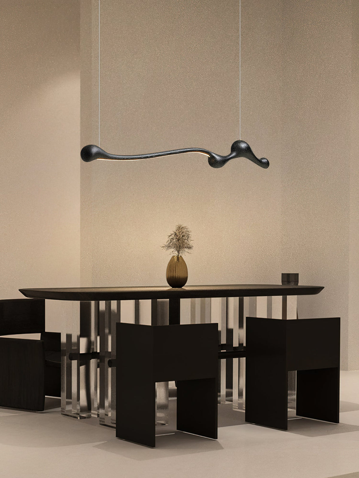 Alenor Hout Retro hanglamp