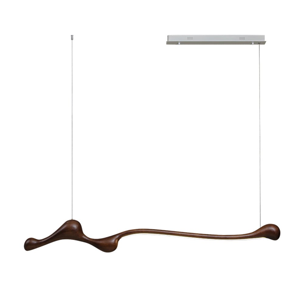 Alenor Hout Retro hanglamp