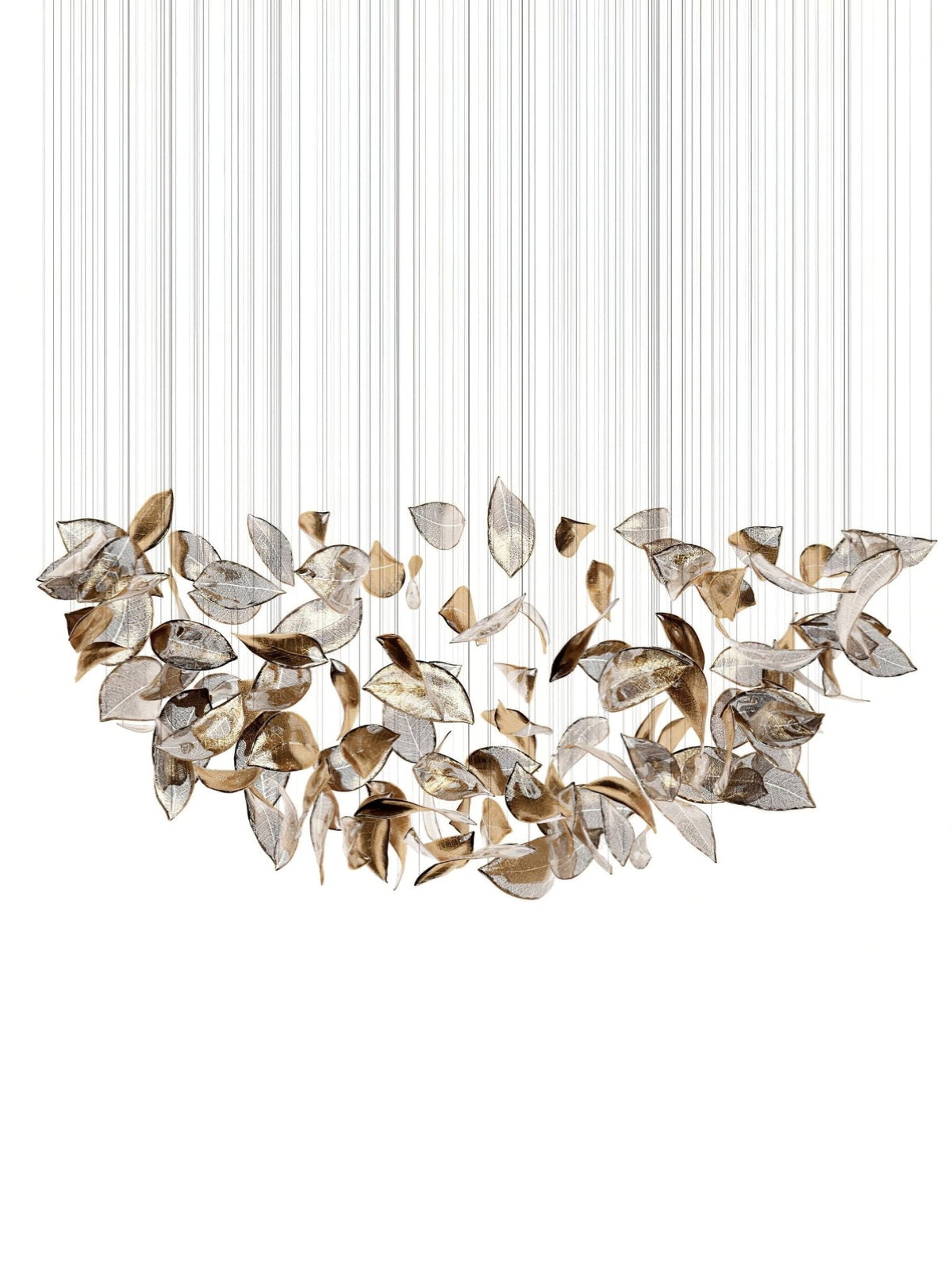 Darien Iridescent Leaf hanglamp