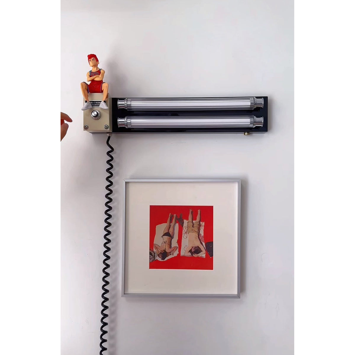 Cutshall wandlamp met stekker