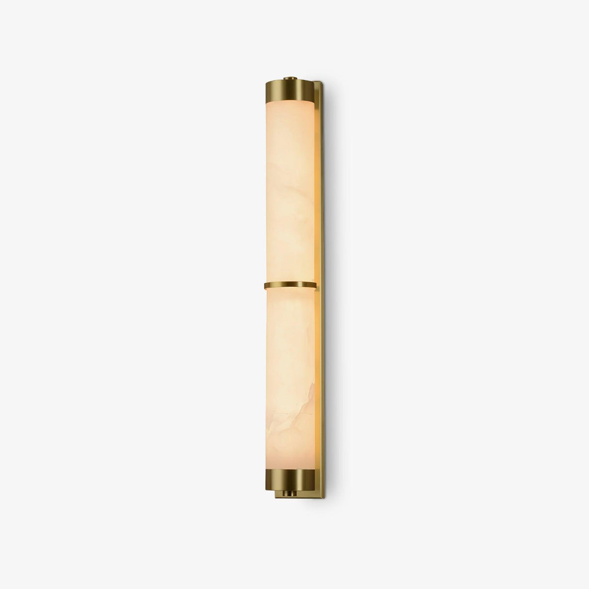 Albelise Minimalistische wandlamp van albast