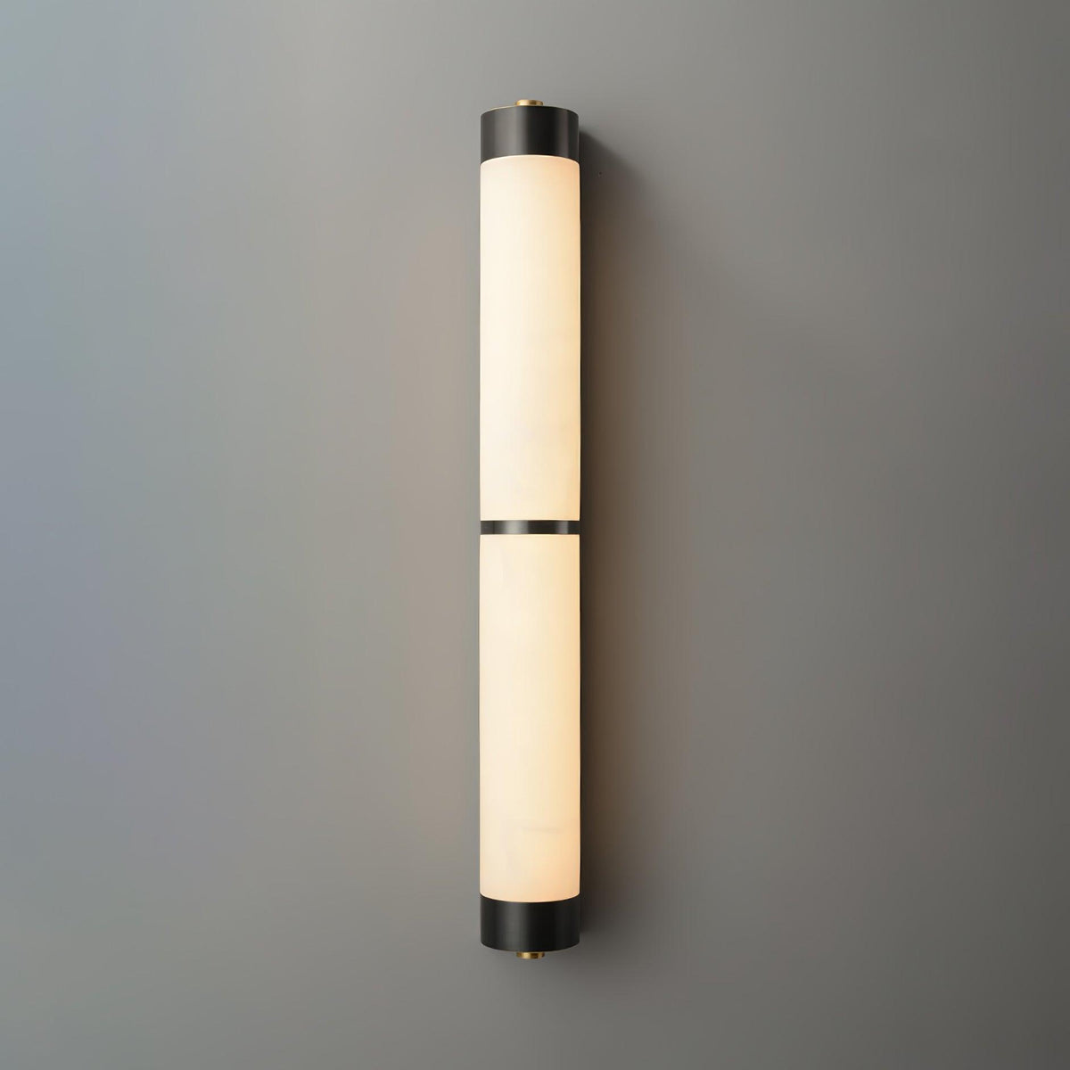 Albelise Minimalistische wandlamp van albast