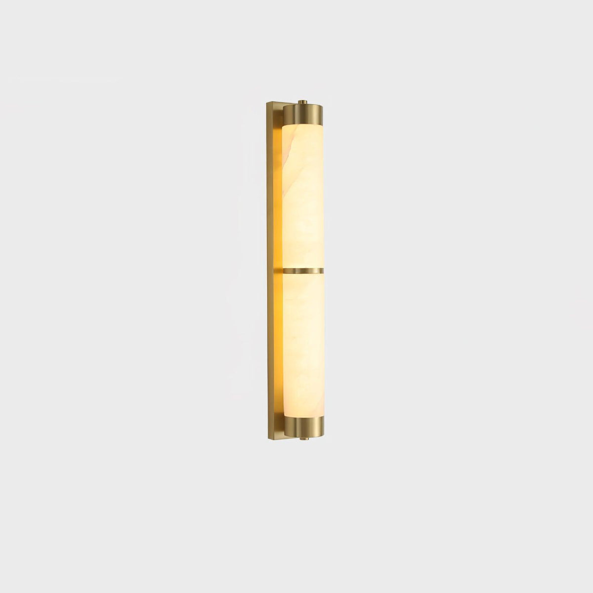 Albelise Minimalistische wandlamp van albast