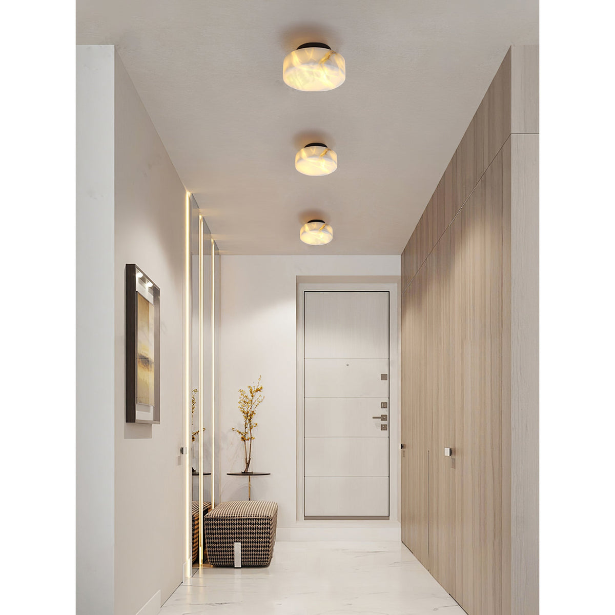Lumerenne wandlamp