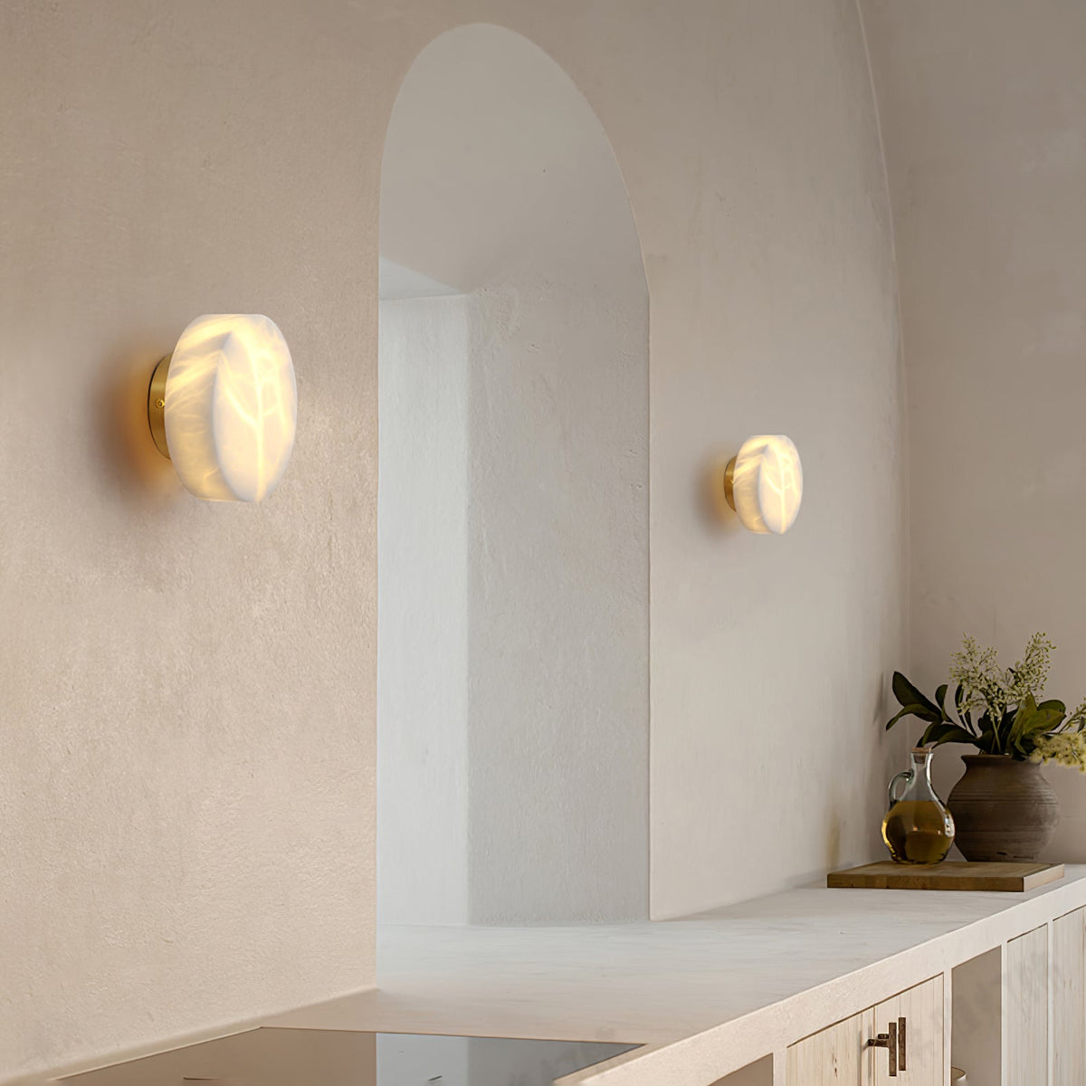Lumerenne wandlamp