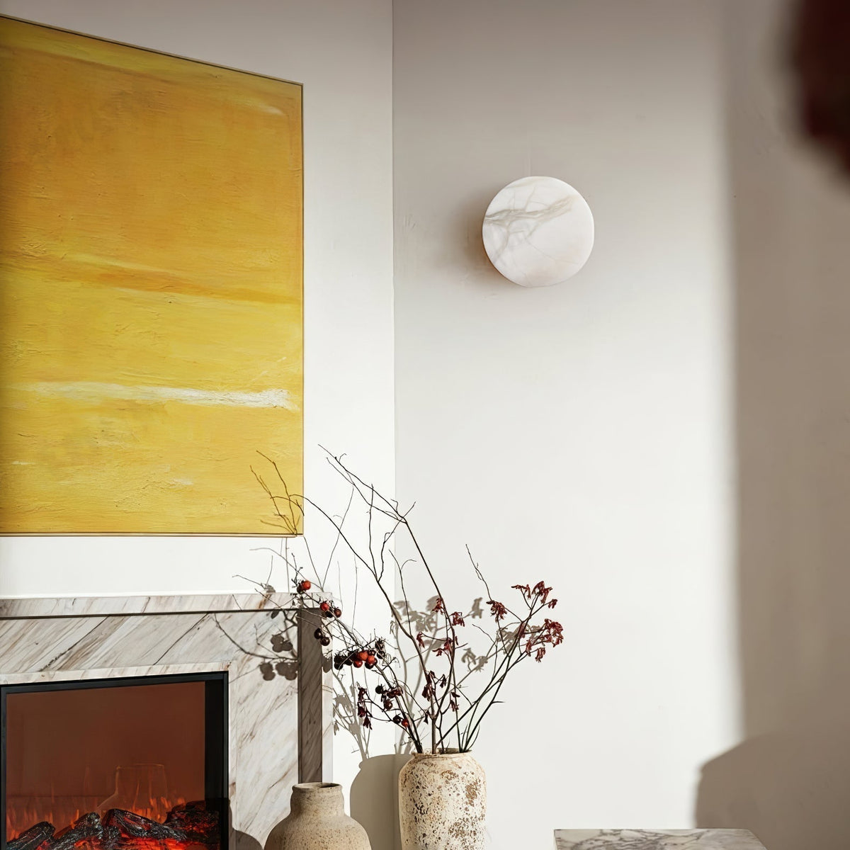 Lumerenne wandlamp