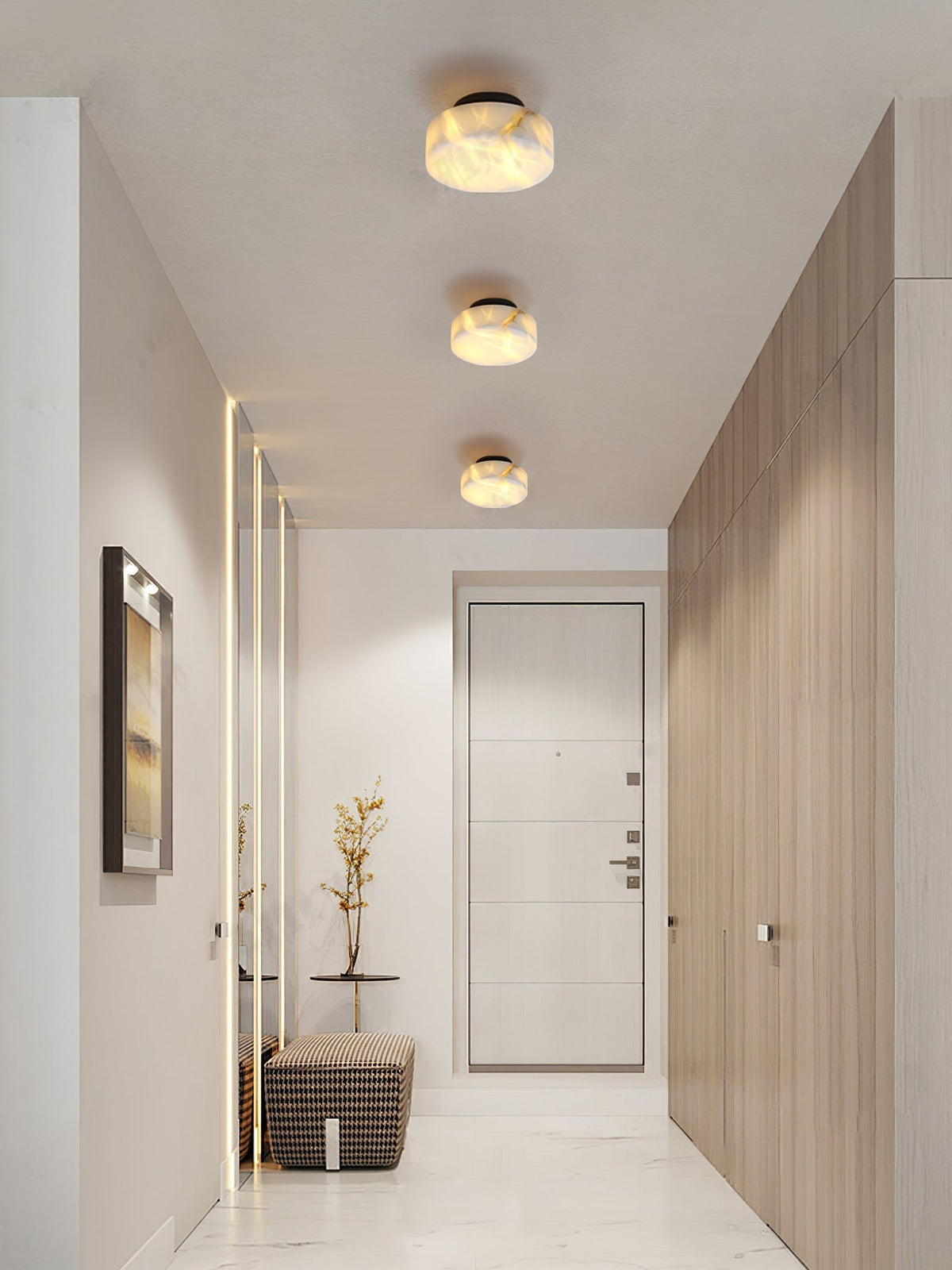 Eiraelia albasten wandlamp