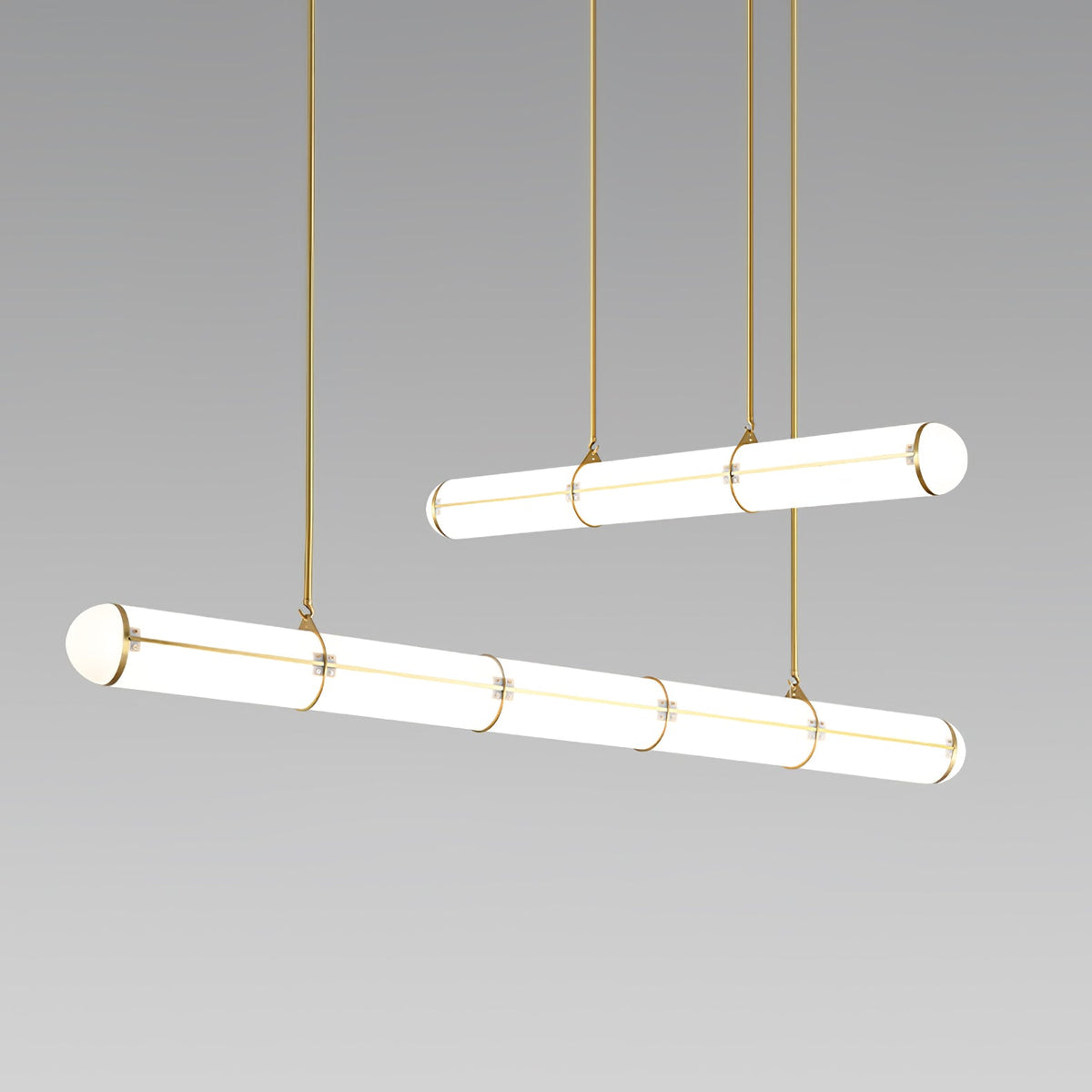 Rivenette hanglamp cilindrisch eindeloos voor eetkamer