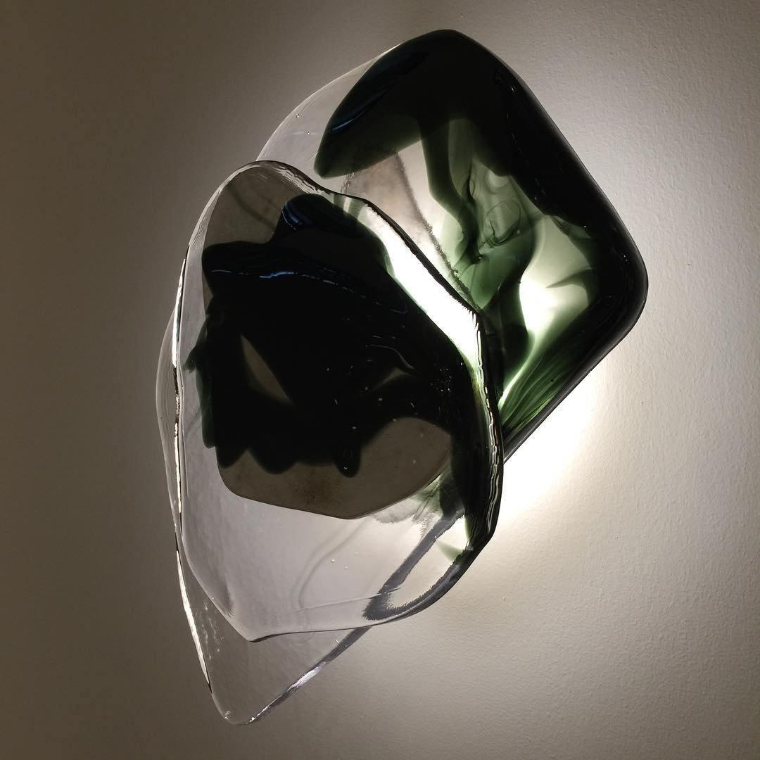 Gana Premium Noordse kunst glas wandlamp
