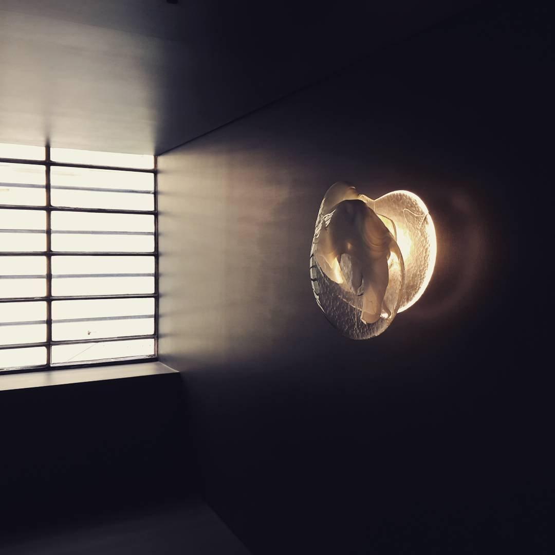 Gana Premium Noordse kunst glas wandlamp
