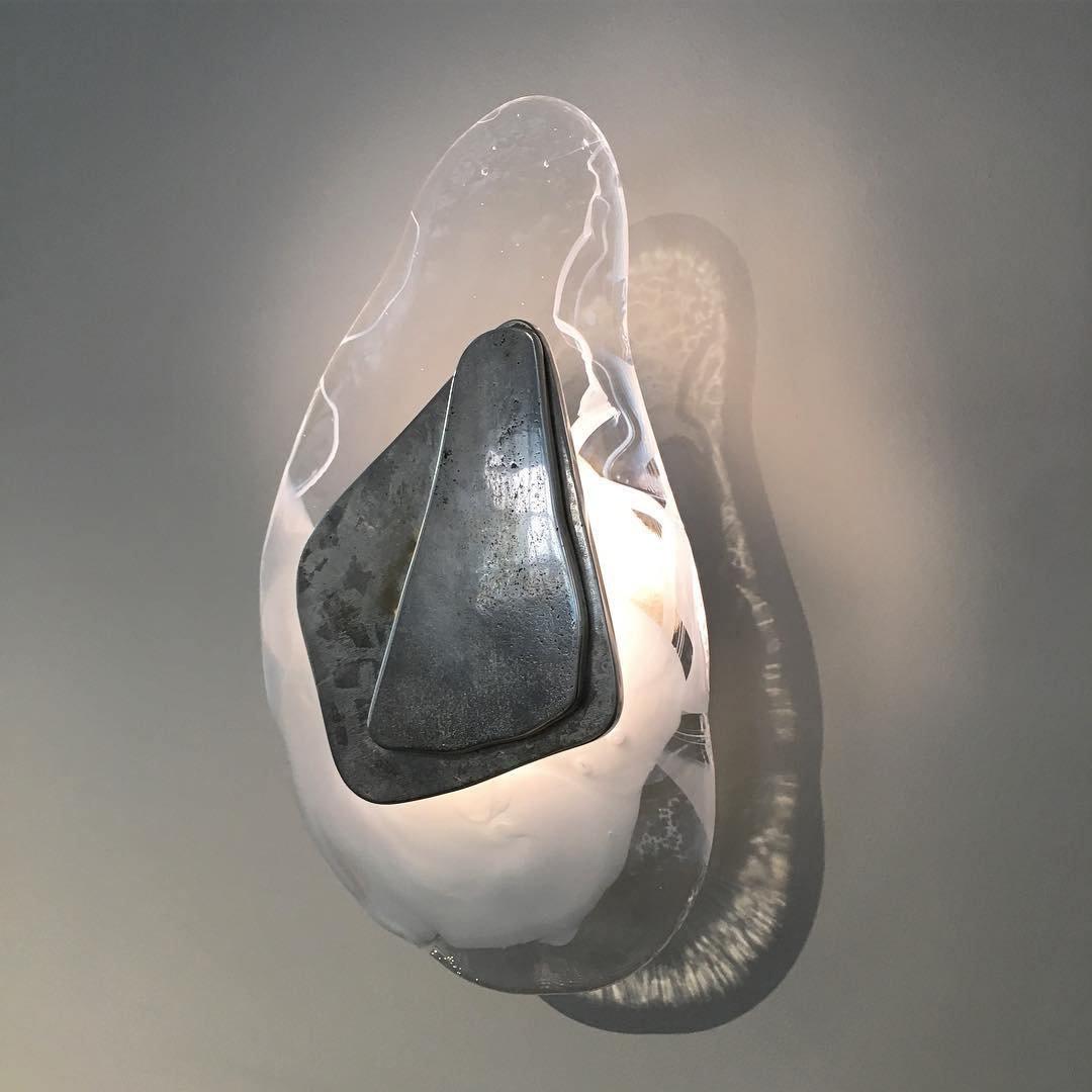 Gana Premium Noordse kunst glas wandlamp