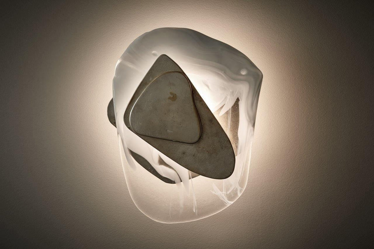 Gana Premium Noordse kunst glas wandlamp