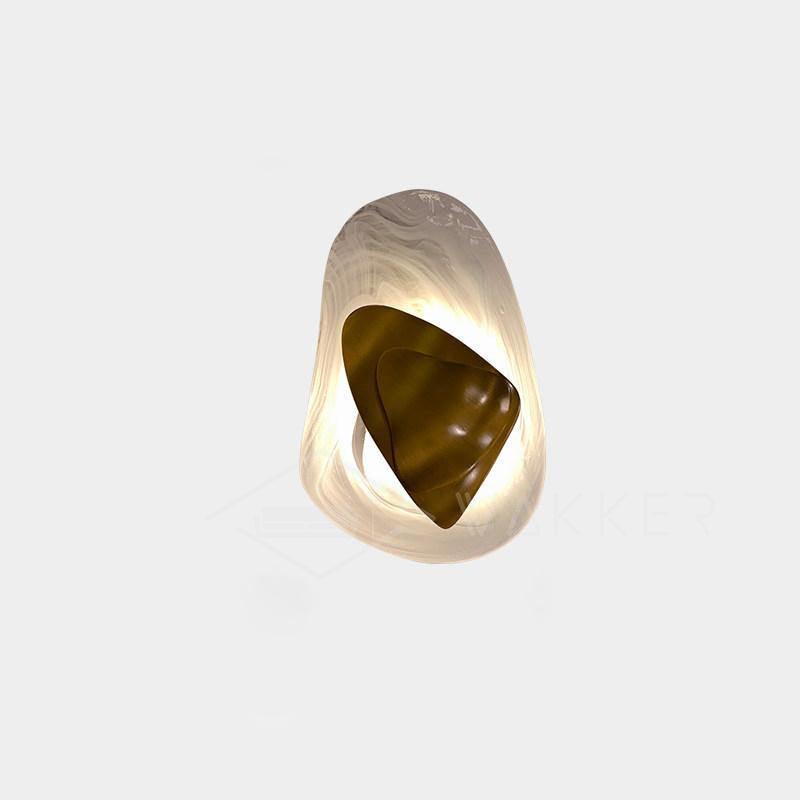Gana Premium Noordse kunst glas wandlamp