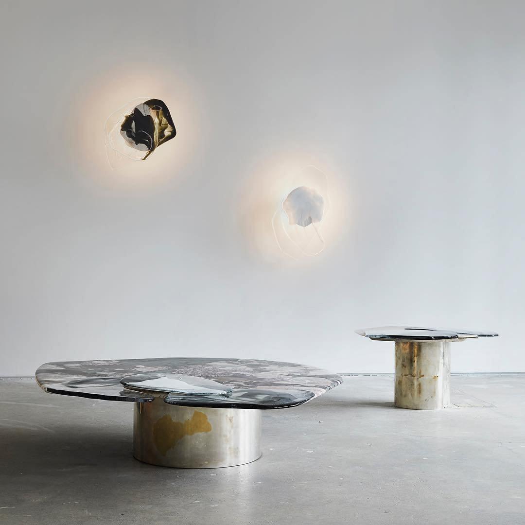 Gana Premium Noordse kunst glas wandlamp