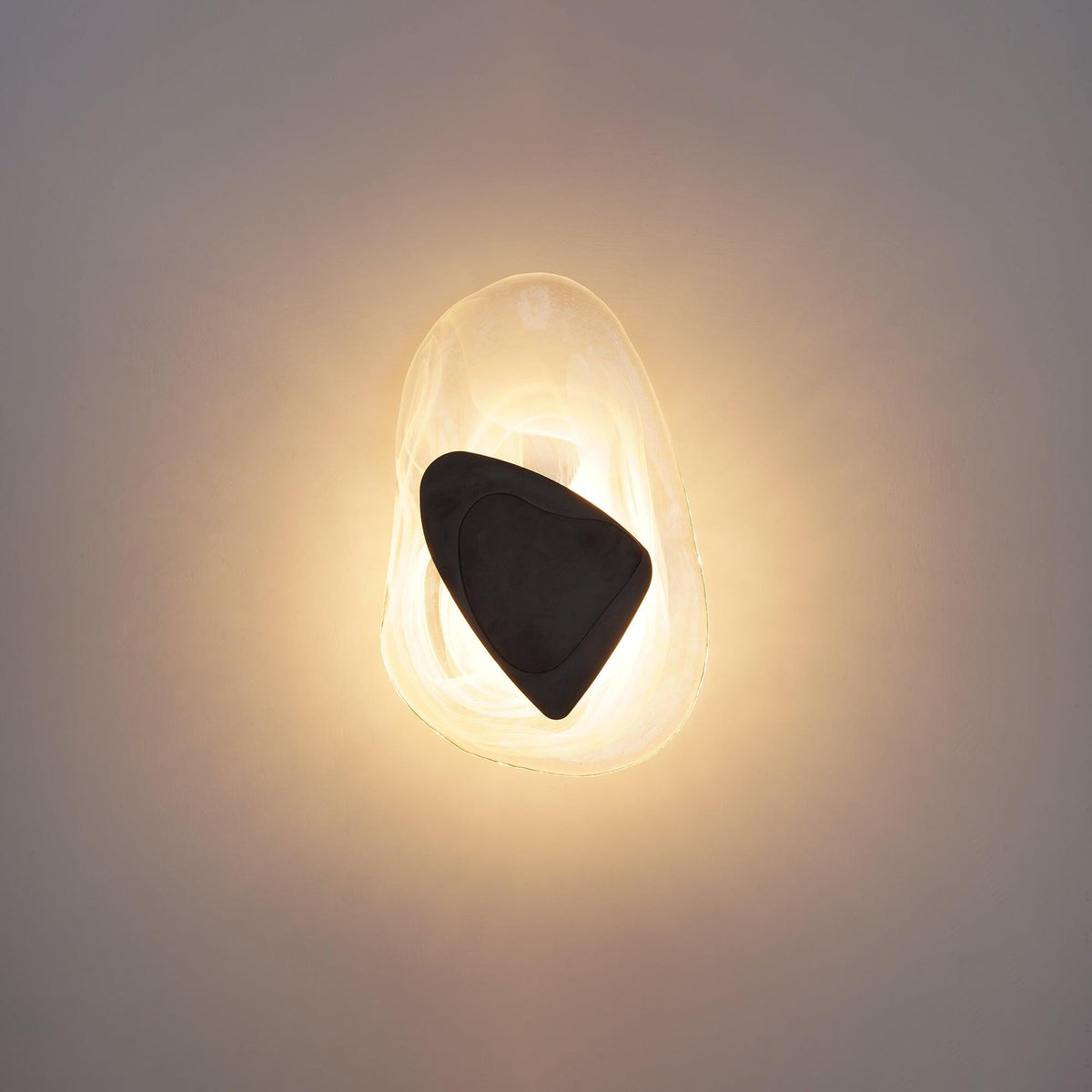 Gana Premium Noordse kunst glas wandlamp