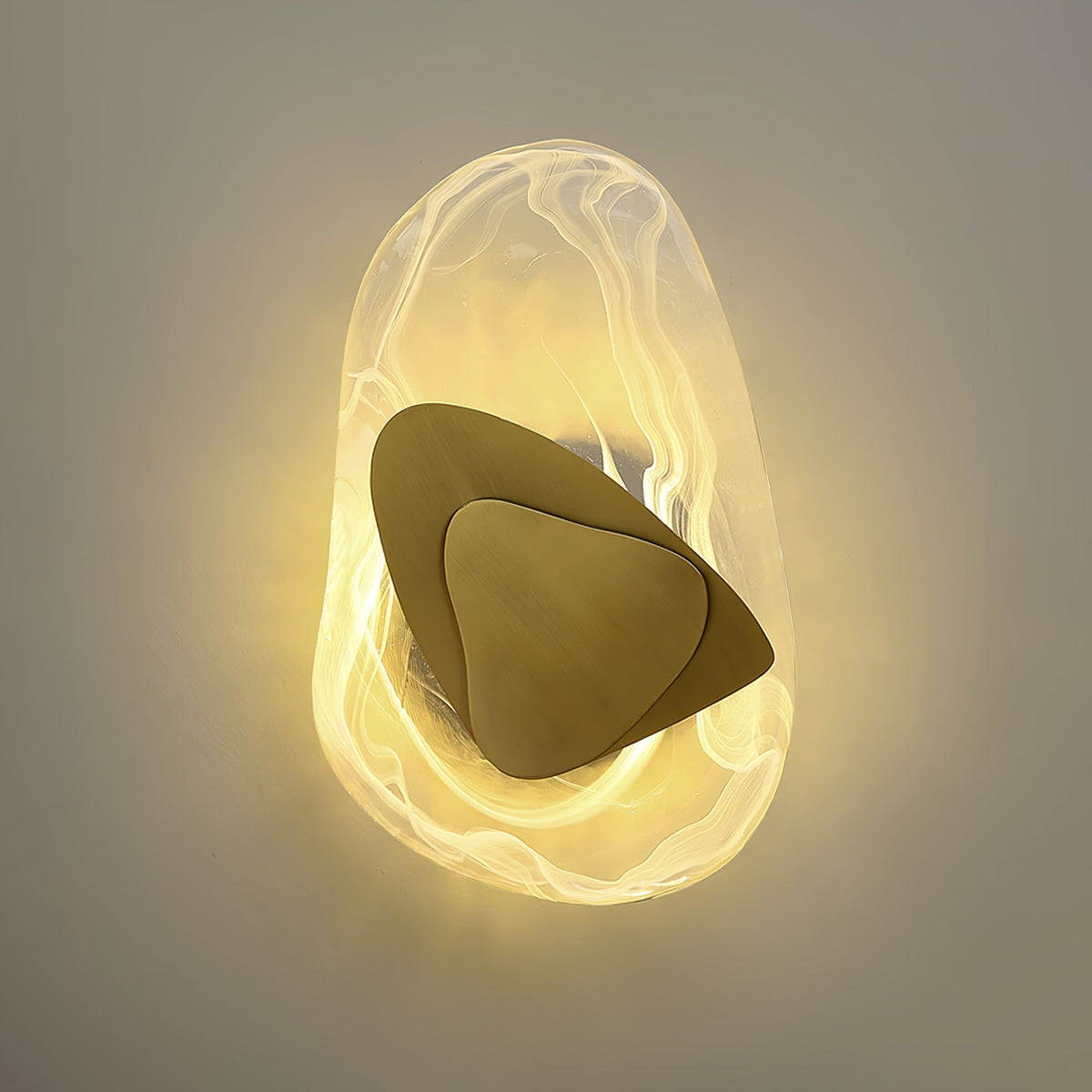 Gana Premium Noordse kunst glas wandlamp