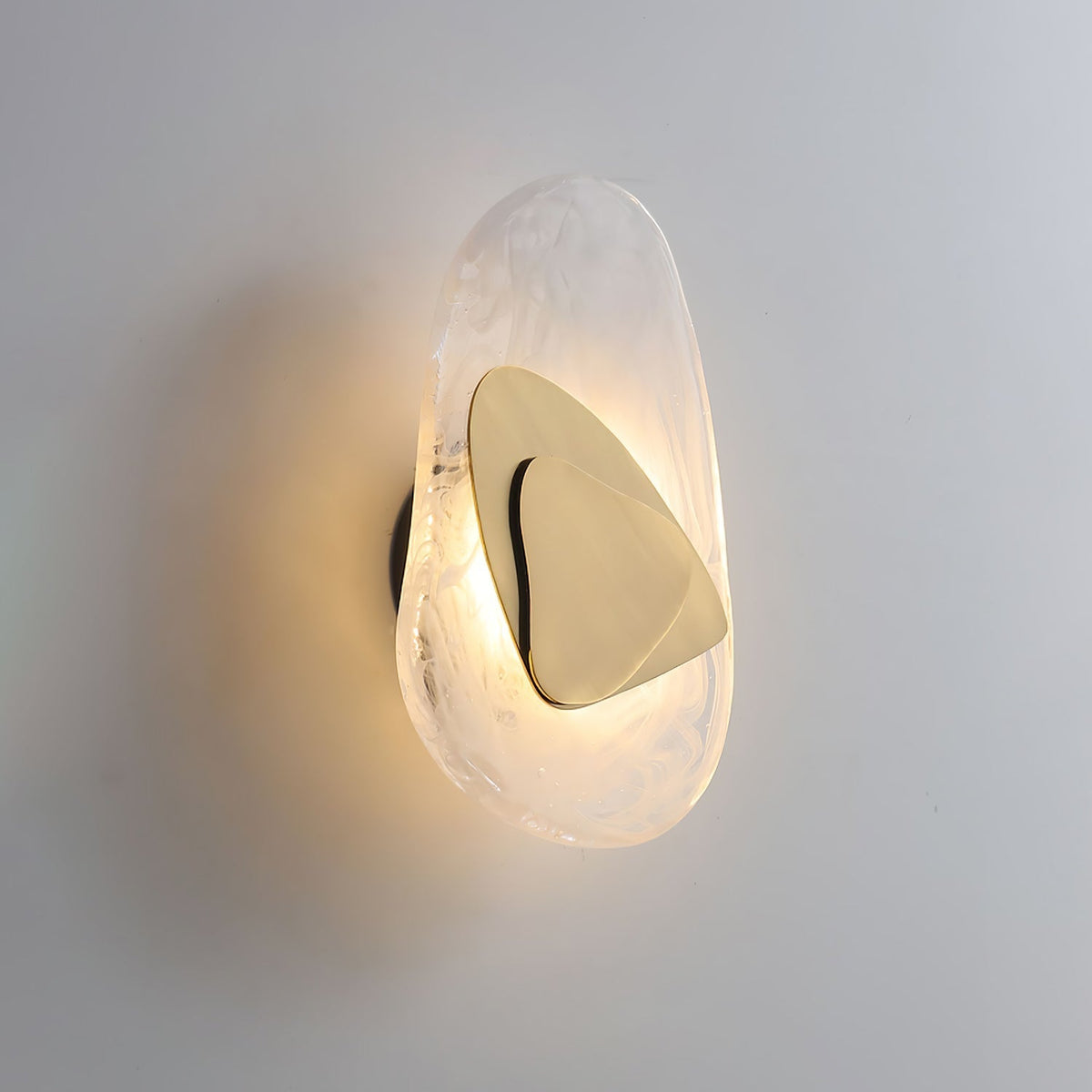 Gana Premium Noordse kunst glas wandlamp