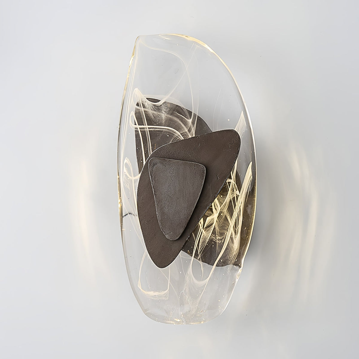 Gana Premium Noordse kunst glas wandlamp
