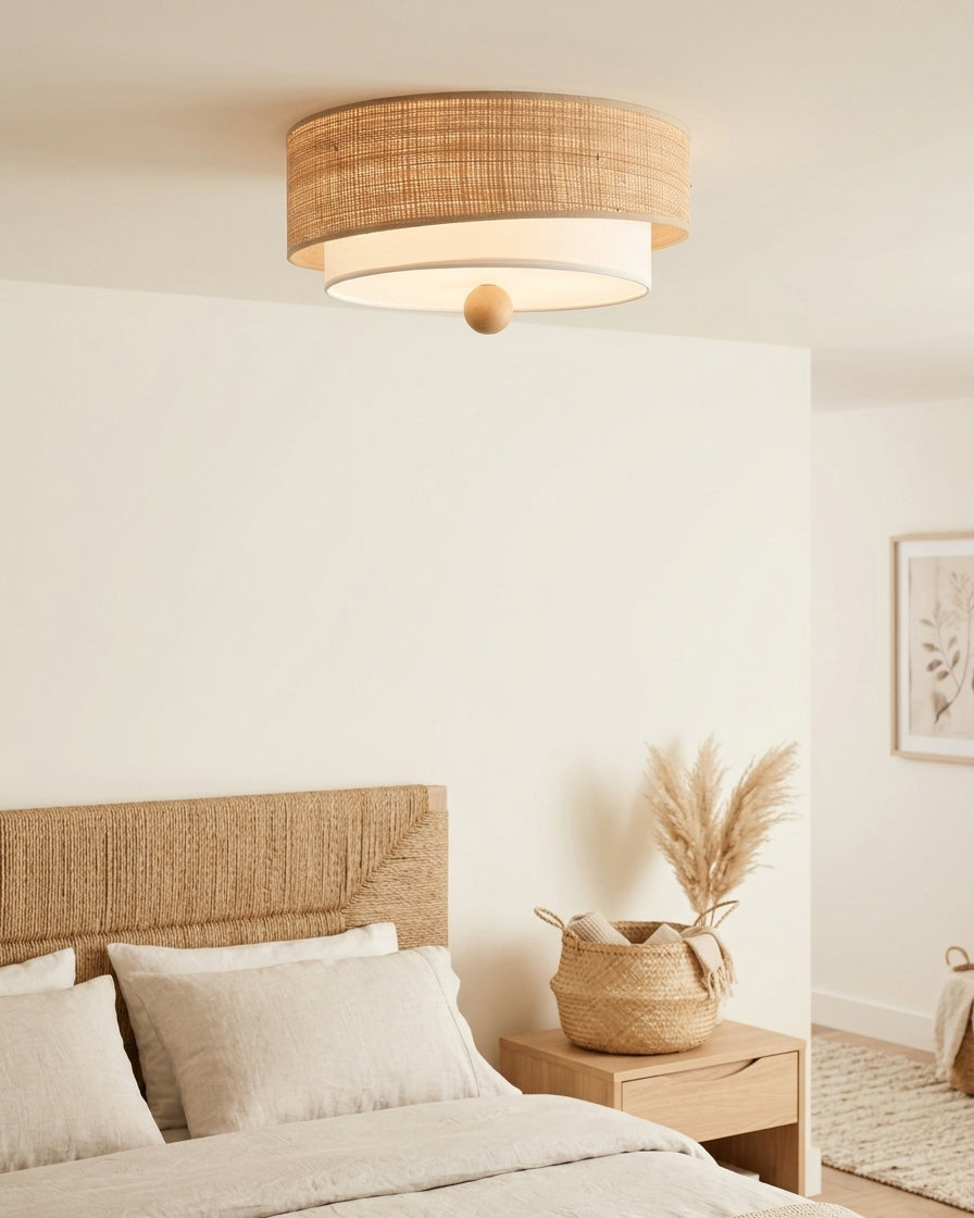 Elvyn vlakke plafondlamp