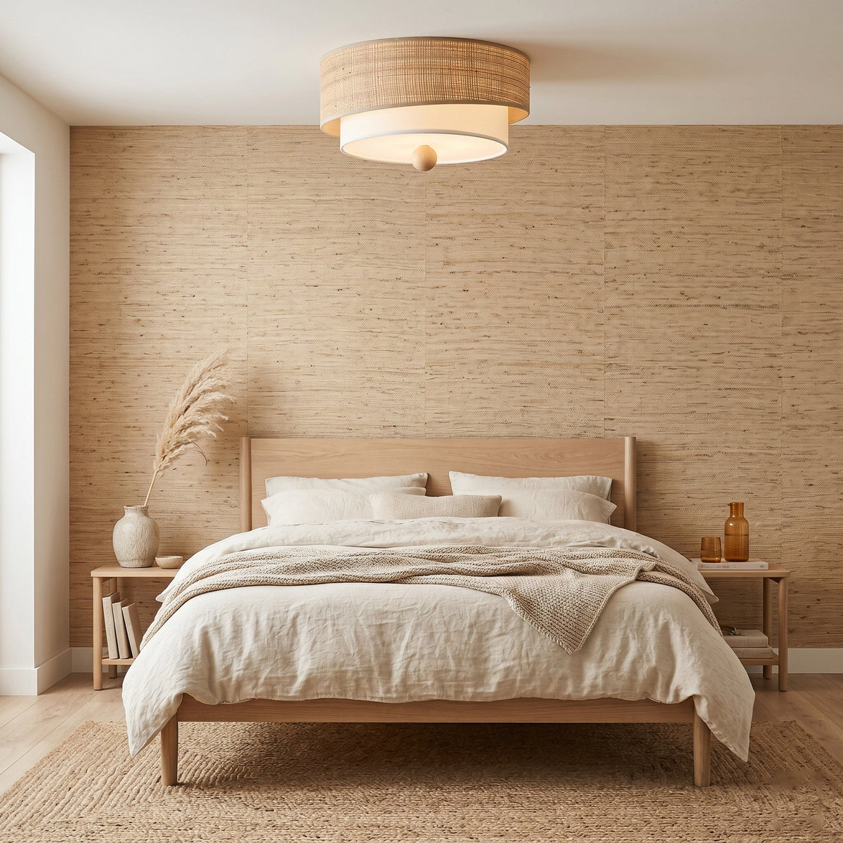 Elvyn vlakke plafondlamp
