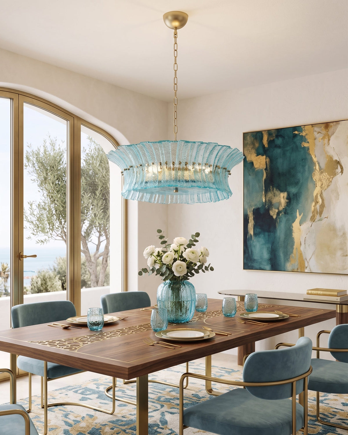Celoissa glas kroonluchter
