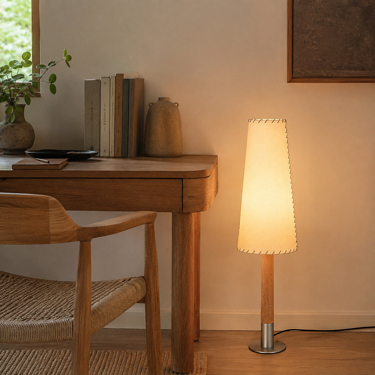 Mabelt vloerlamp