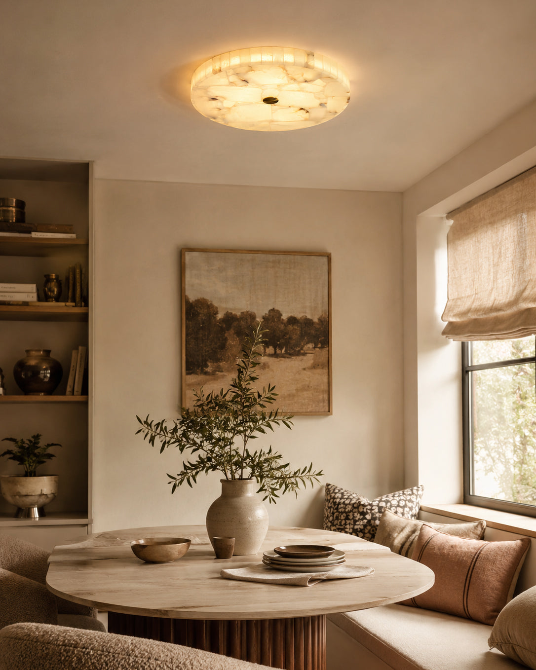 Maelle vlakke plafondlamp