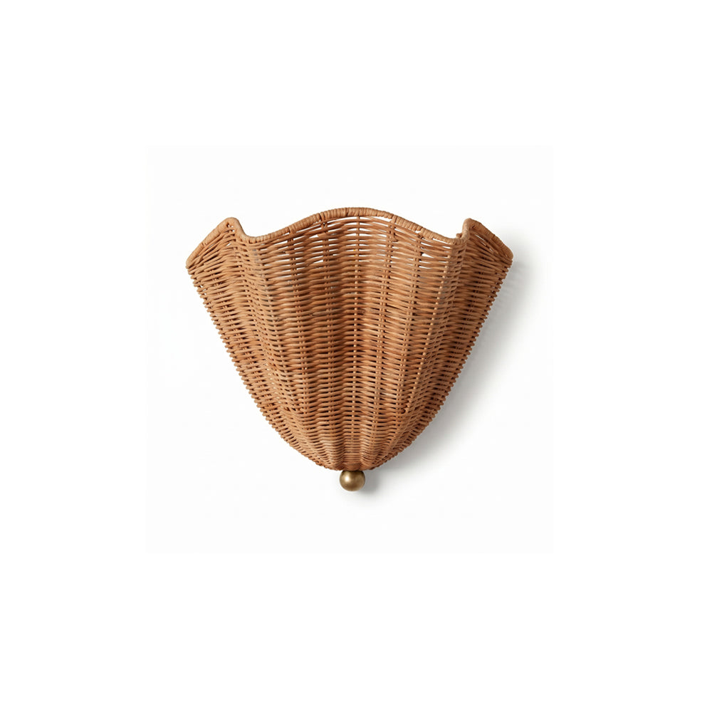 Lunero Rotan wandlamp