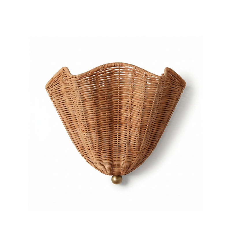 Lunero Rotan wandlamp