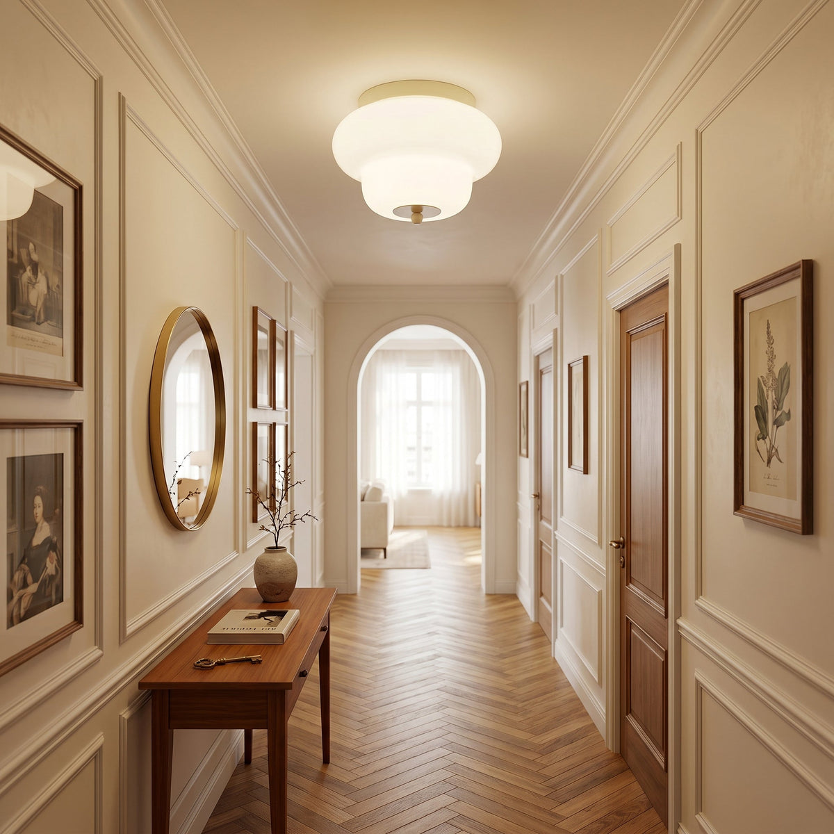 Pearl Vlakke plafondlamp