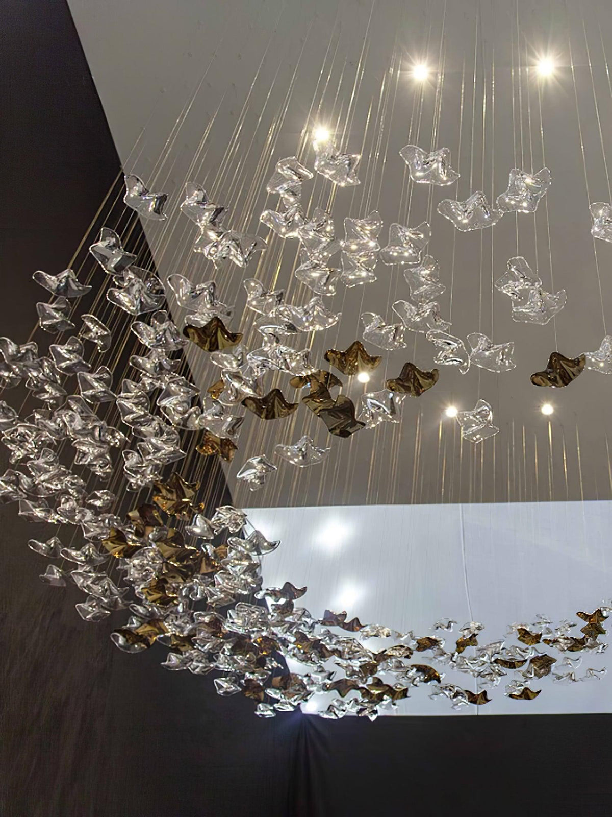 Velaise luxe Tidal Art glas hanglamp