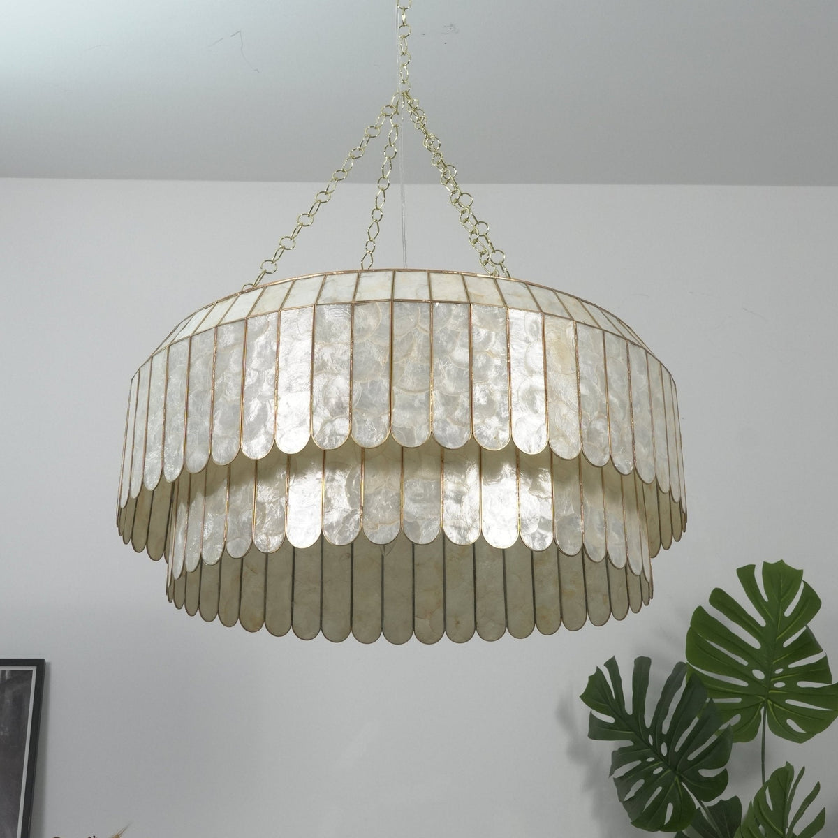 Capiz Aurelia kroonluchter