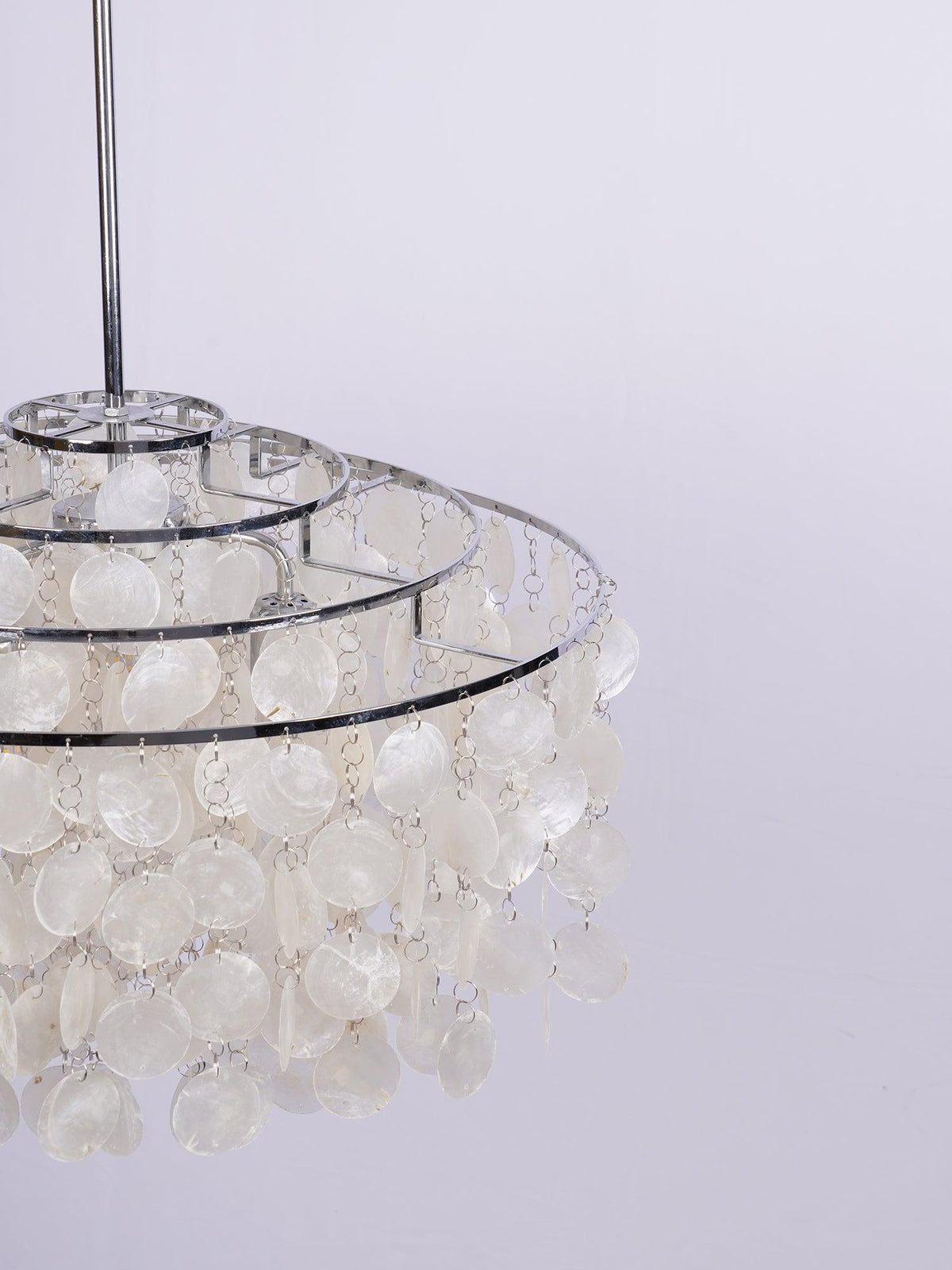 Rivena hanglamp Ronde Schelp Ring