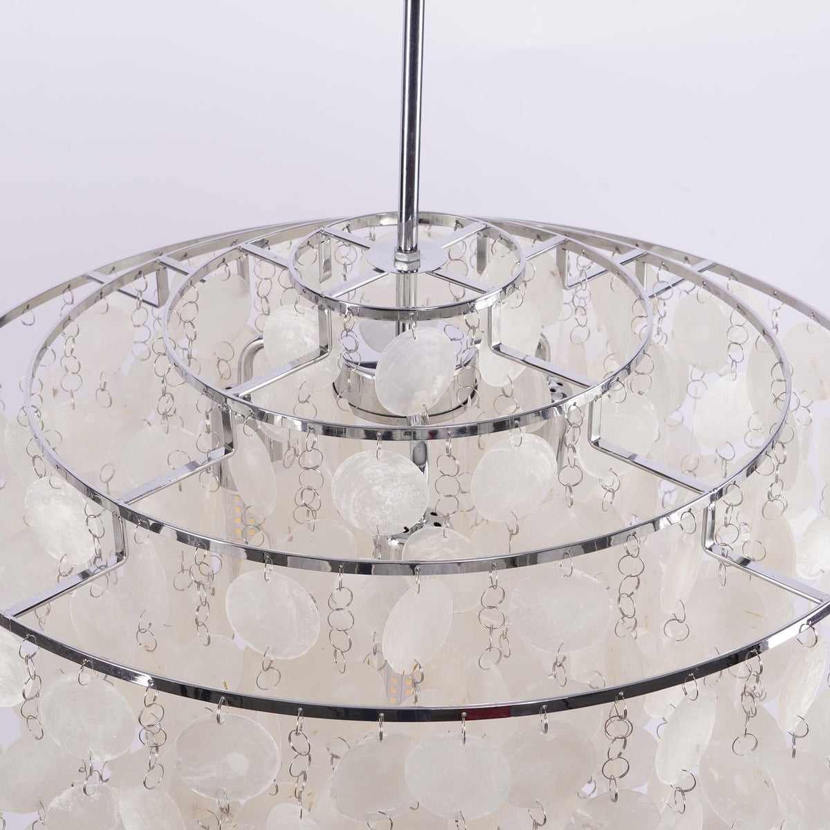 Rivena hanglamp Ronde Schelp Ring