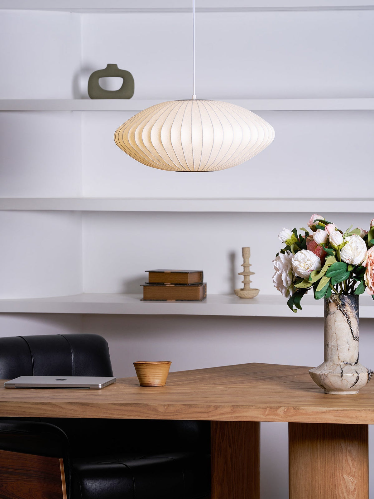 Nebula Bubble Mulberry Silk hanglamp
