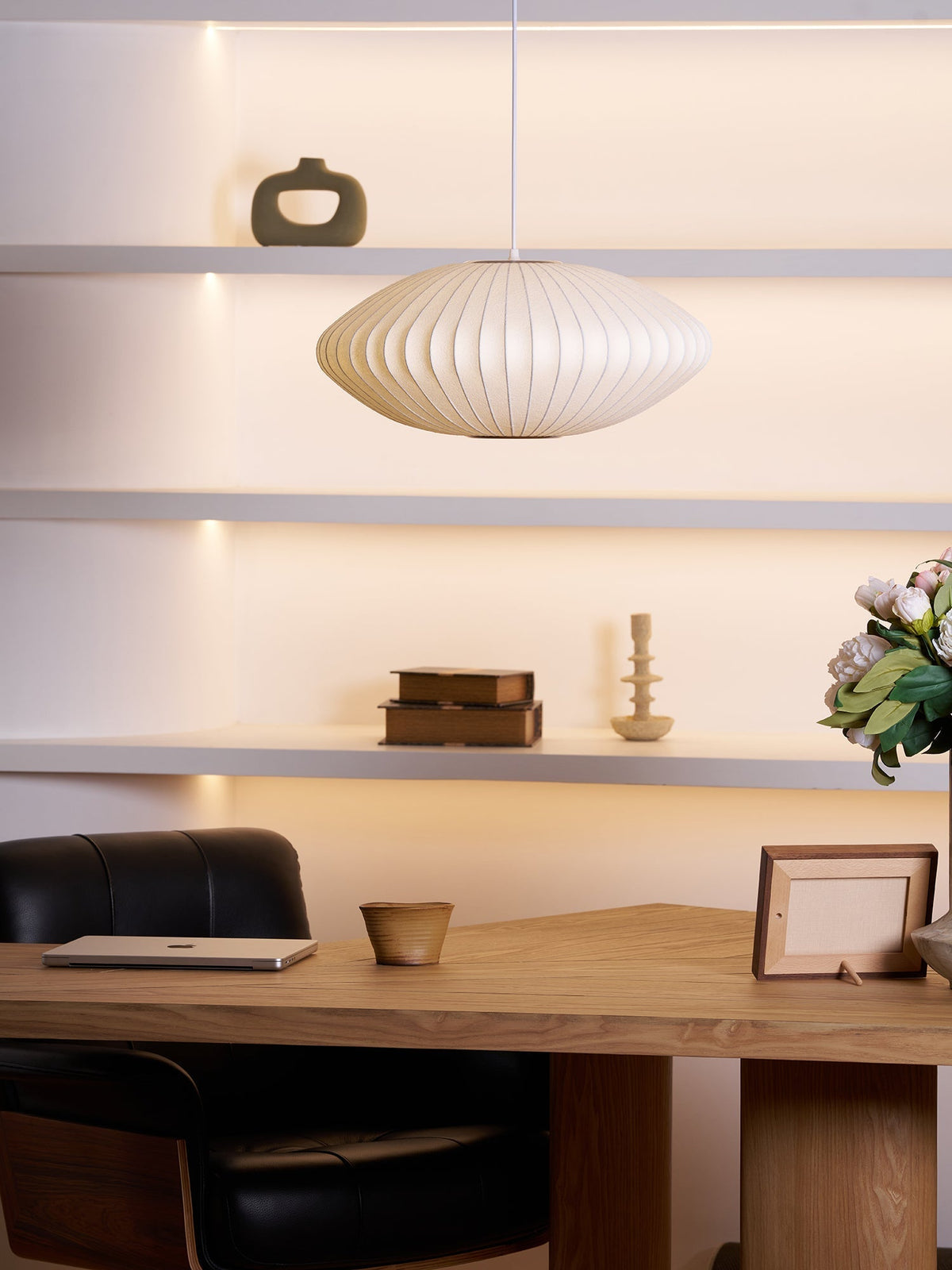 Nebula Bubble Mulberry Silk hanglamp