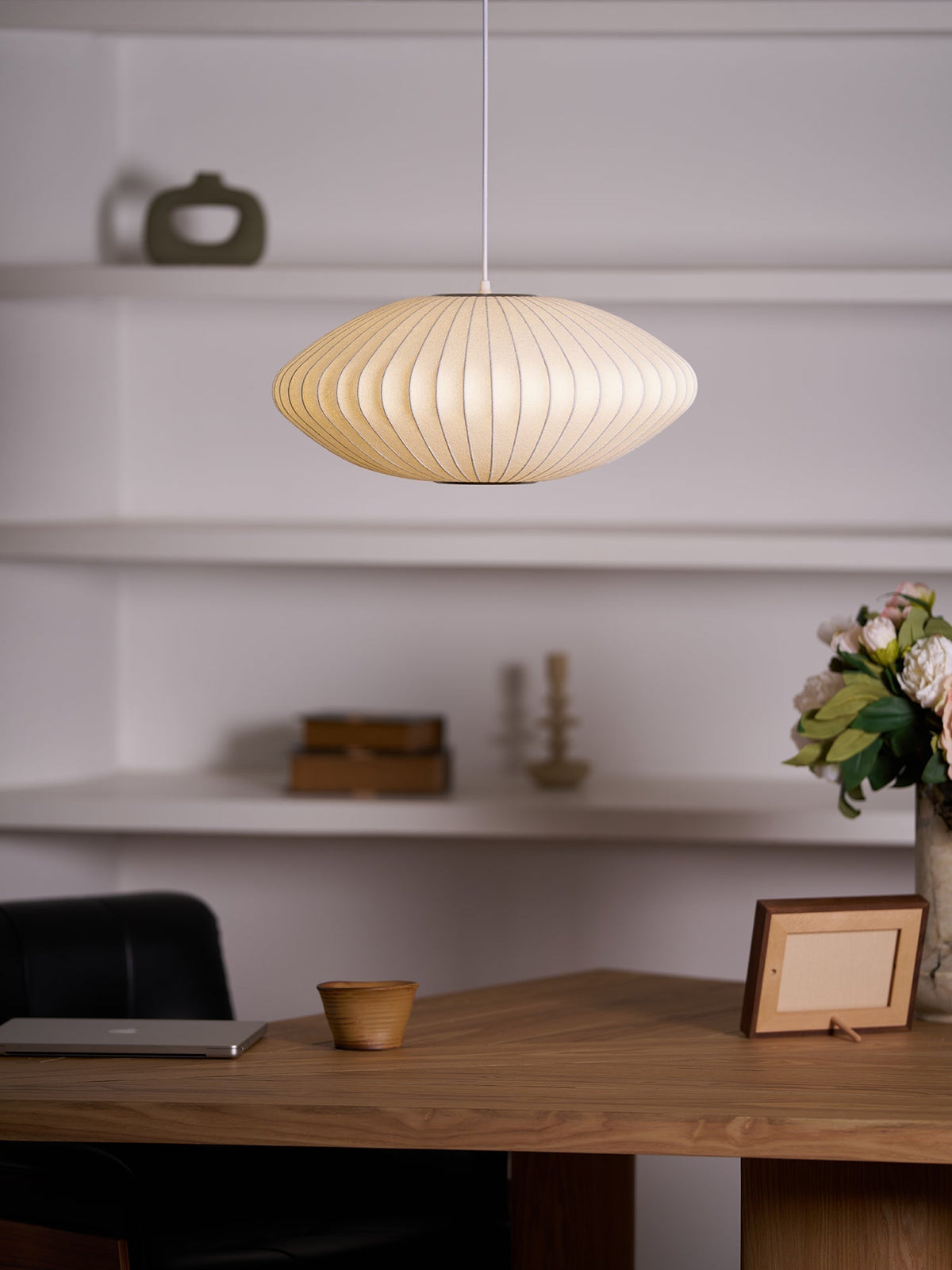 Nebula Bubble Mulberry Silk hanglamp